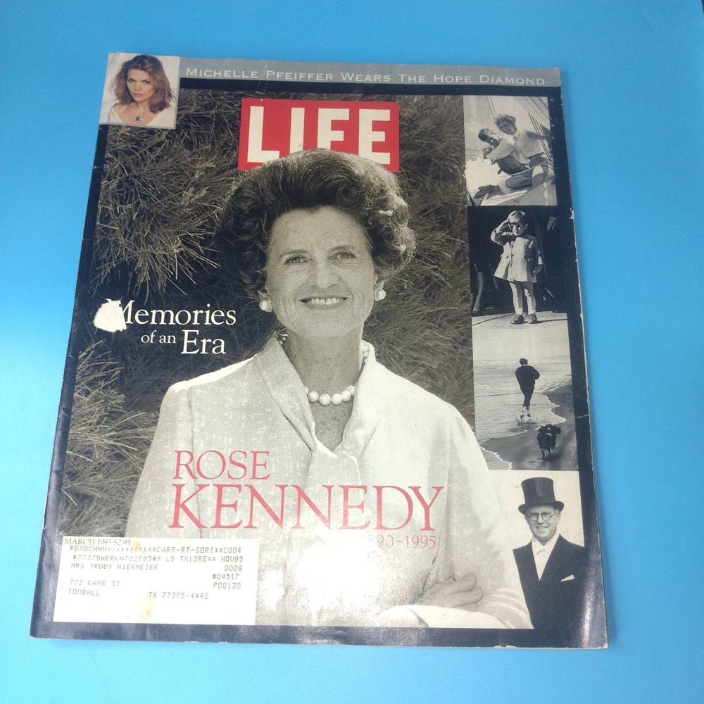 Vintage LIFE Magazine March 1995 Rose Kennedy Memories of an Era 1890-1995